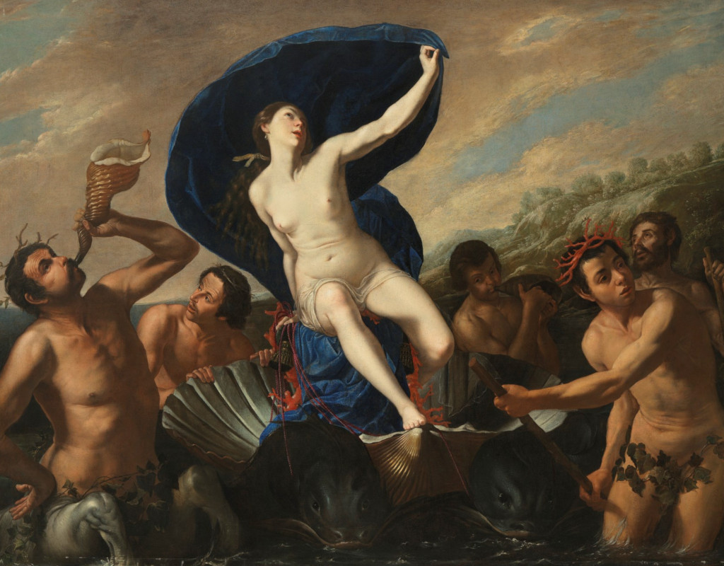 The Triumph of Galatea in Detail Artemisia Gentileschi